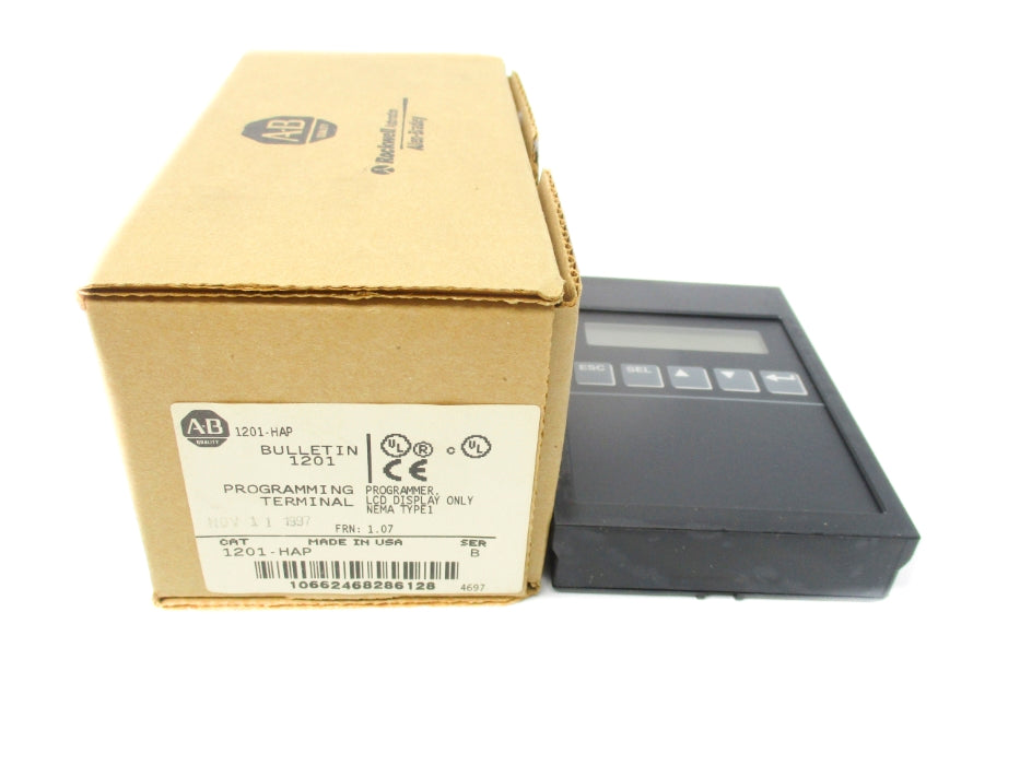 ALLEN BRADLEY 1201-HAP SER. B F/W 1.02 (BR/WH) NSMP