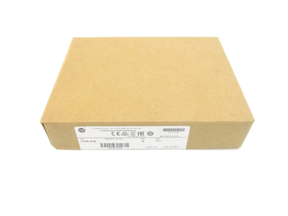 ALLEN BRADLEY 1756-IF8I SER. A F/W 2.011 DATE: 2017 NSFS