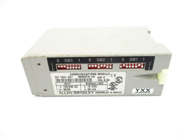 ALLEN BRADLEY 1203-GD1 SER. C 115VAC F/W 4.04 NSMP