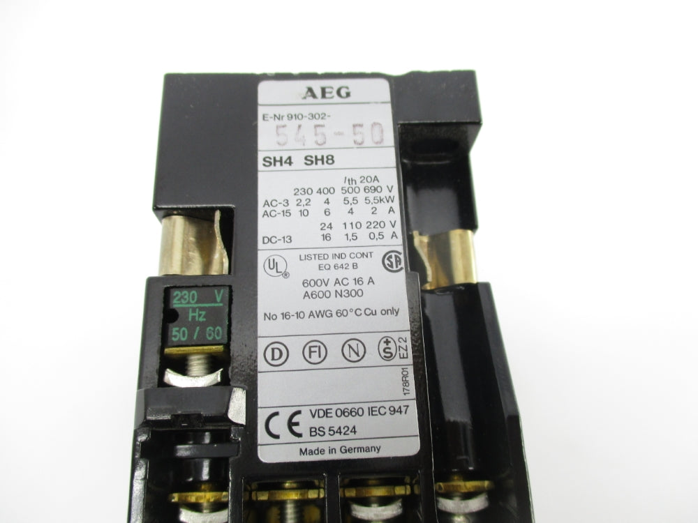 AEG 910-302-545-50 230V NSNP