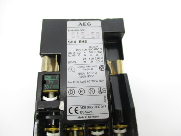 AEG 910-302-545-50 230V NSNP