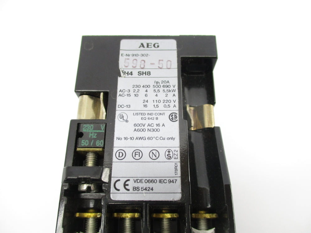 AEG 910-302-598-50 230V NSNP