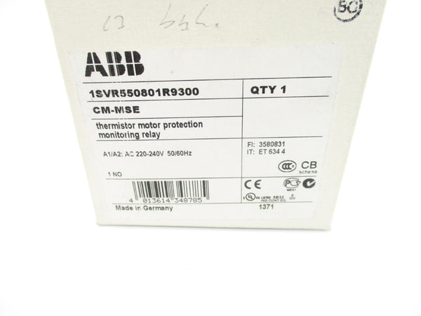 ABB CM-MSE 1SVR550801R9300 220-240VAC 4A NSMP