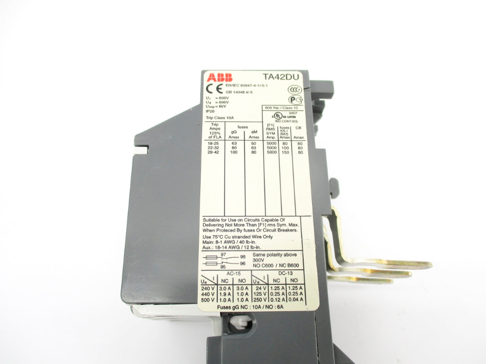 ABB TA42DU-25 690V 18-25A NSNP