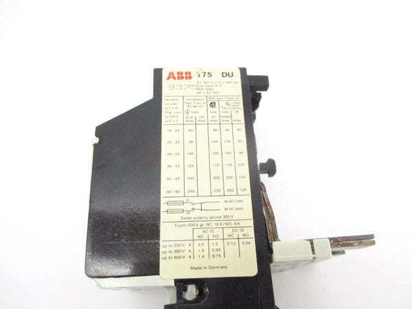 ABB T75DU-80 660VAC 60-80A UNMP