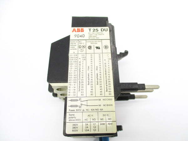 ABB T25DU-0.63 660VAC 0.4-0.063A NSNP