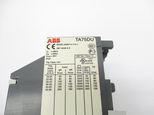 ABB TA75DU-32 690V 22-32A NSNP