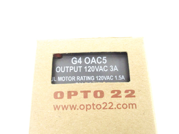 OPTO22 G4OAC5 120VAC 3A NSMP