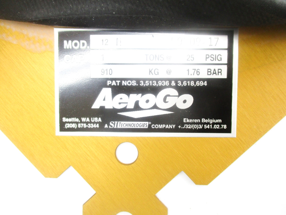 AEROGO 12N 59809-17 25PSIG NSNP