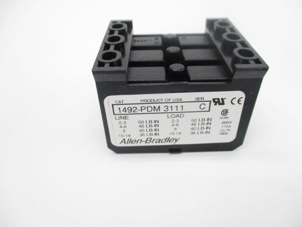 ALLEN BRADLEY 1492-PDM3111 SER. C NSMP