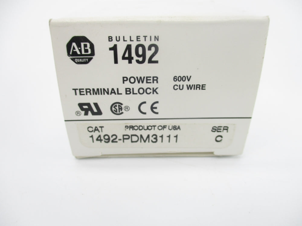 ALLEN BRADLEY 1492-PDM3111 SER. C NSMP