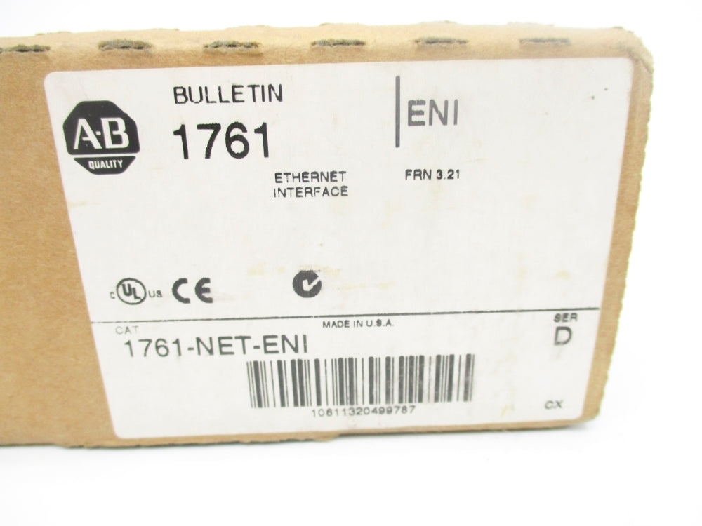 ALLEN BRADLEY 1761-NET-ENI SER. D F/W 3.21 NSMP