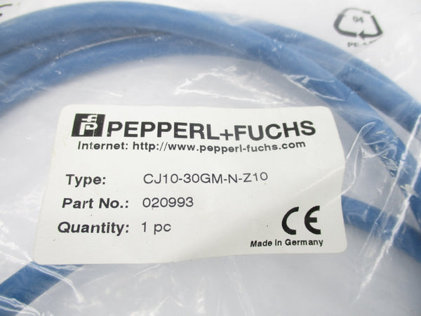PEPPERL+FUCHS CJ10-30GM-N-Z10 020993 NSMP