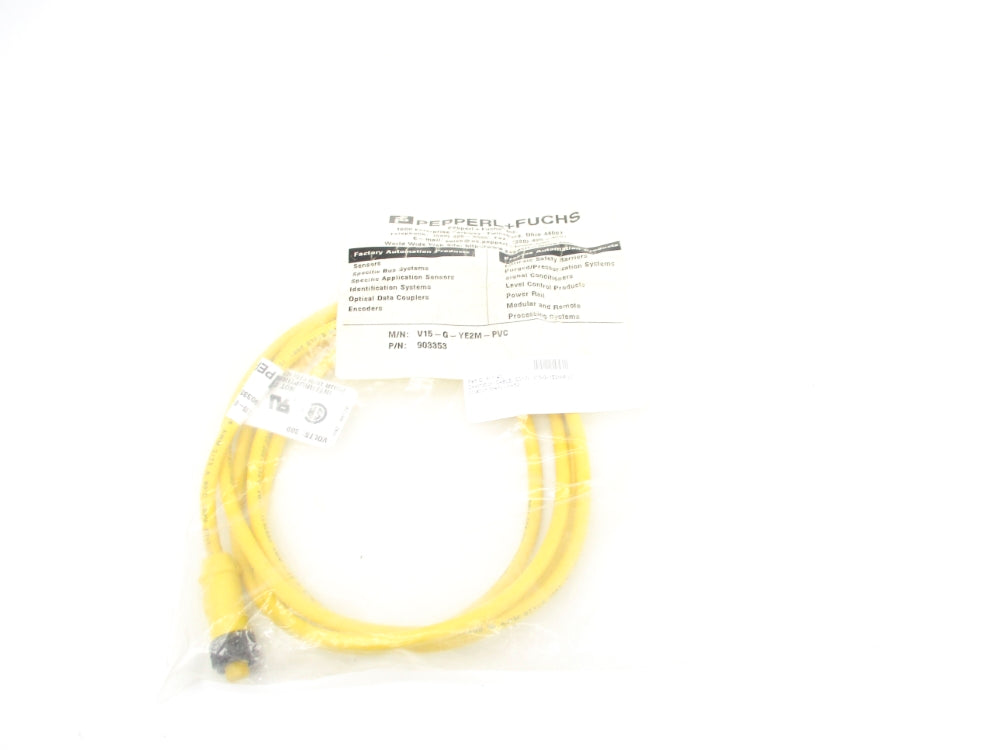 PEPPERL+FUCHS V15-G-YE2M-PVC 903353 NSMP