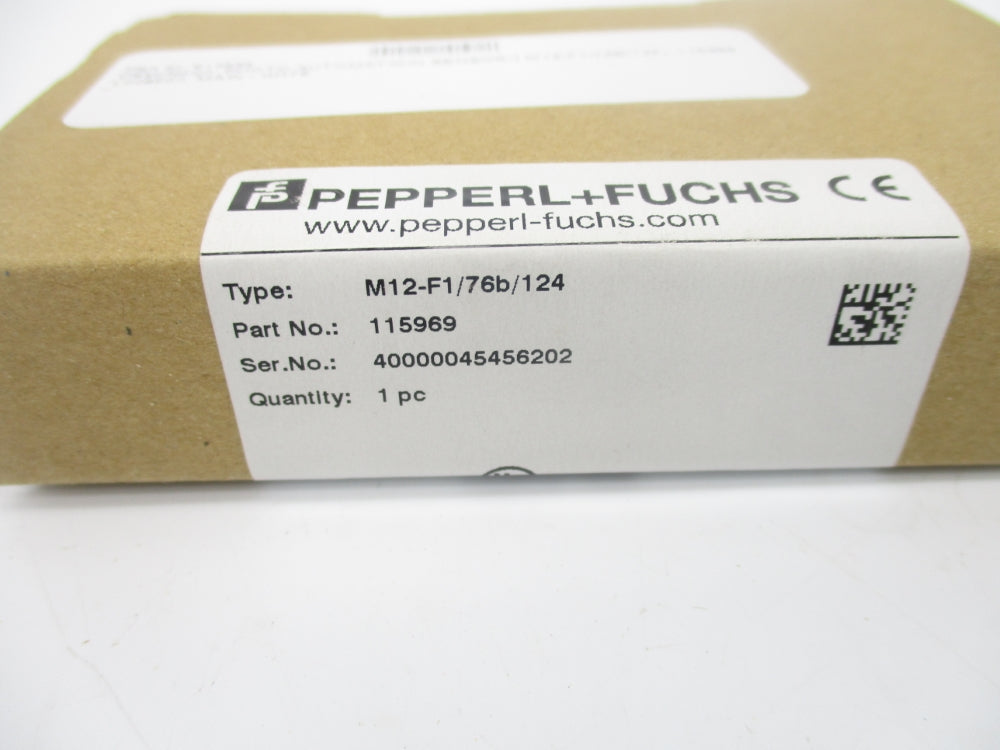 PEPPERL+FUCHS M12-F1/76B/124 115969 NSMP