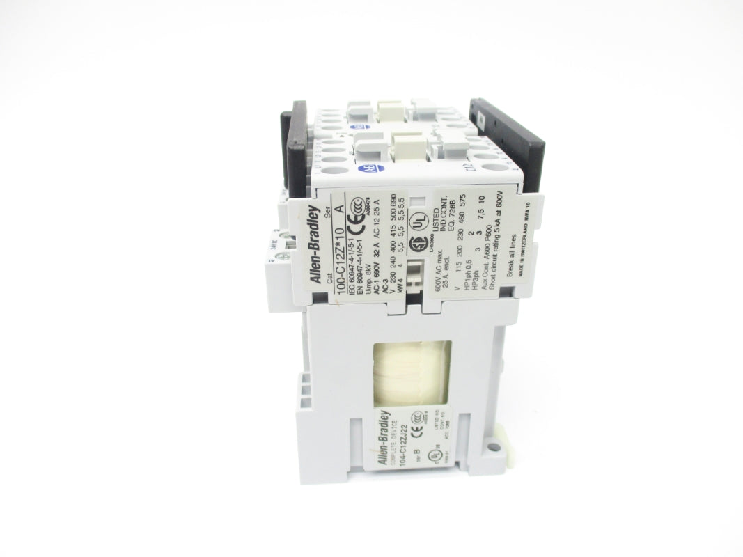 ALLEN BRADLEY 104-C12ZJ22 SER. B 24VDC 32A (BR/WH) NSMP
