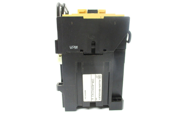 ALLEN BRADLEY 104-A09NZ243 SER. A 24VDC (BR/WH) NSMP