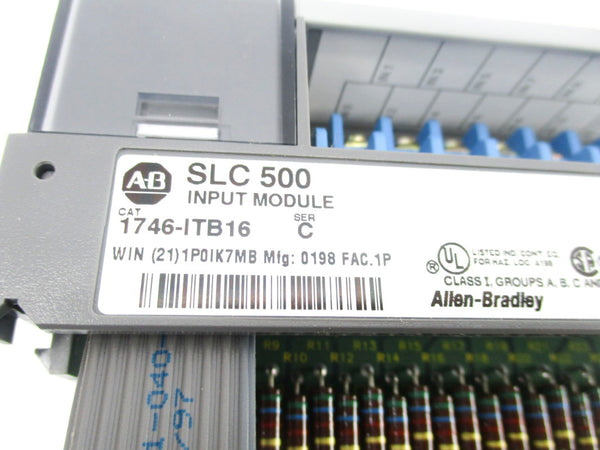 ALLEN BRADLEY 1746-ITB16 SER. C 10-30VDC NSNP