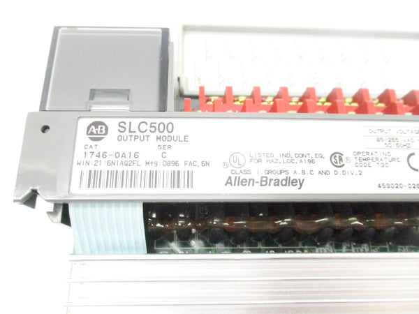 ALLEN BRADLEY 1746-OA16 SER. C NSNP
