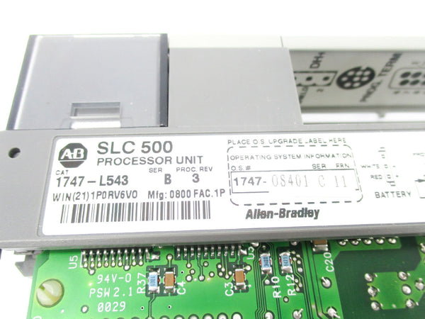 ALLEN BRADLEY 1747-L543 SER. B F/W 11 NSNP