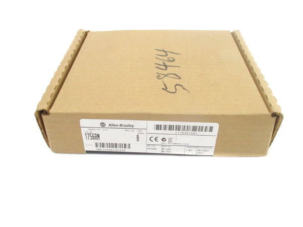 ALLEN BRADLEY 1756-RM SER. B F/W 1.021 DATE: 2011 NSFS