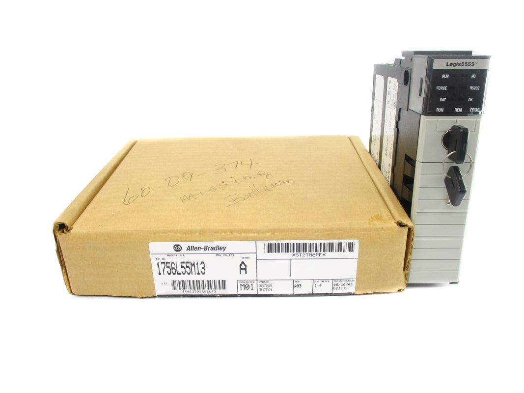 ALLEN BRADLEY 1756-L55M13 SER. A F/W 1.4 NSMP