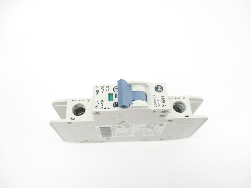 ALLEN BRADLEY 1489-A1D100 SER. A 277V 10A NSNP