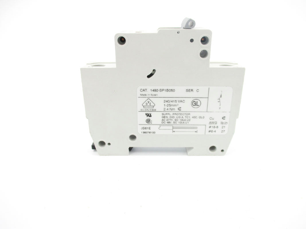 ALLEN BRADLEY 1492-SP1B050 SER. C 240/415VAC 5A NSMP
