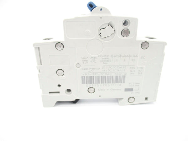 ALLEN BRADLEY 1492-SPM1C060 SER. D 277VAC 6A (PKG OF 2) NSMP