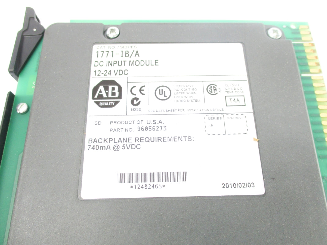 ALLEN BRADLEY 1771-IB SER. A UNMP