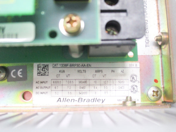 ALLEN BRADLEY 1336F-BRF50-AA-EN SER. B  NSNP