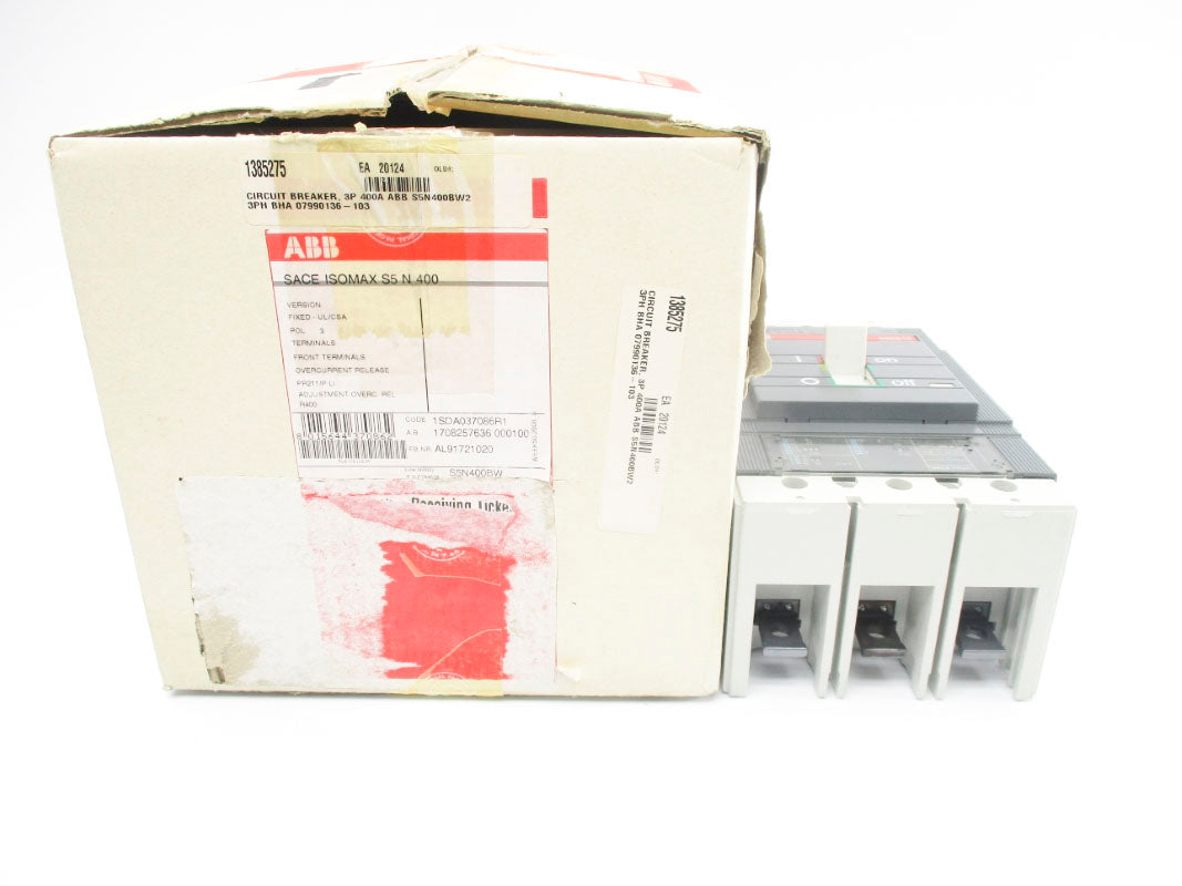 ABB SACEISOMAXS5N400 400A 600V NSMP