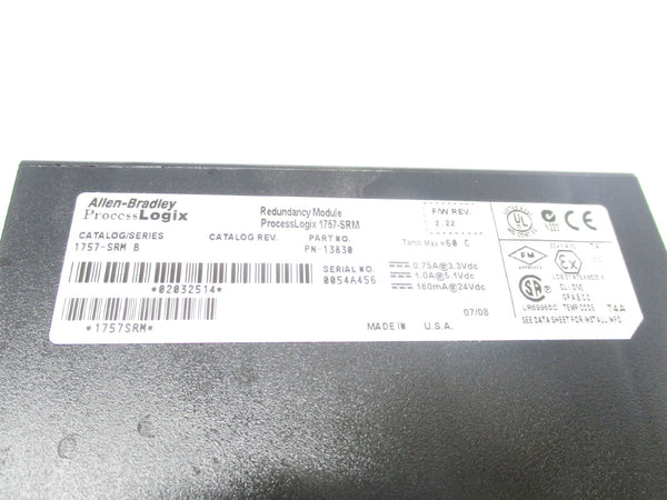 ALLEN BRADLEY 1757-SRM SER. B F/W 2.22 NSNP