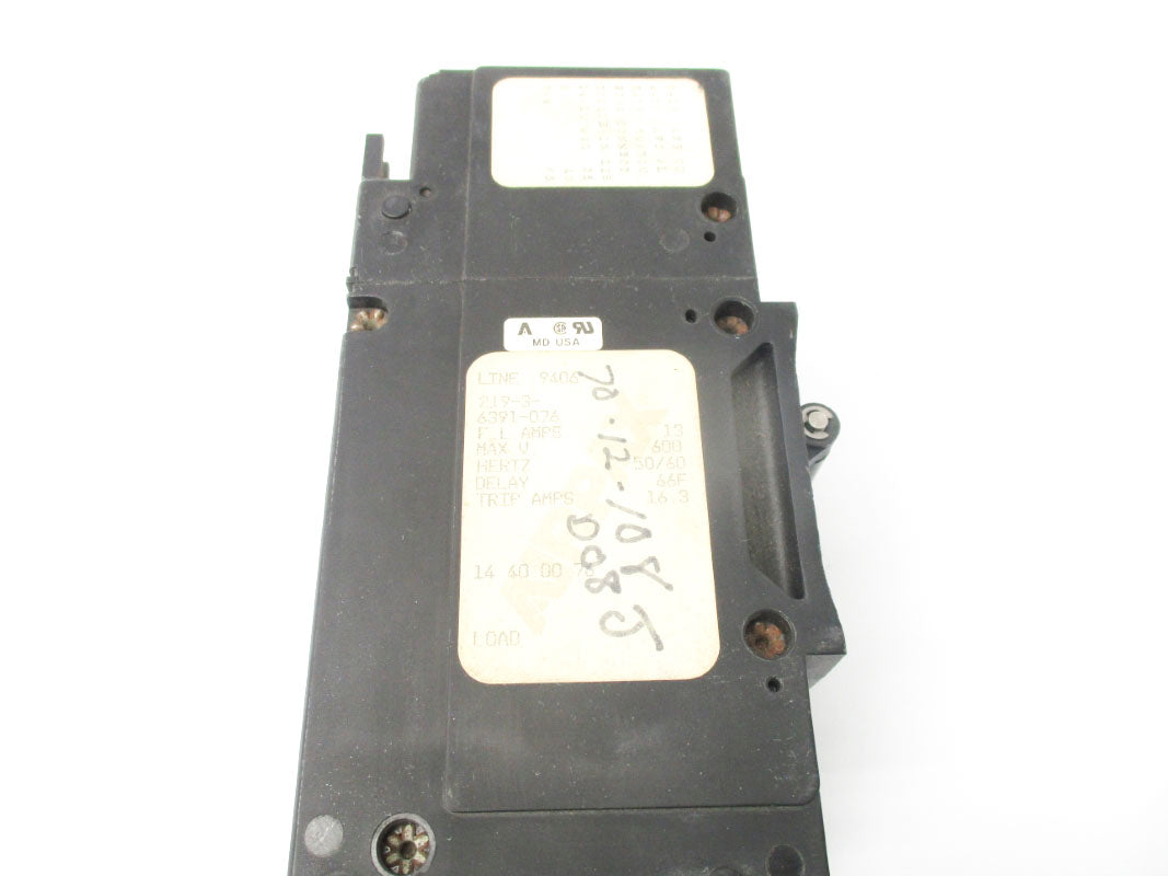 AIRPAX 219-3-6391-076 600V 13A NSNP