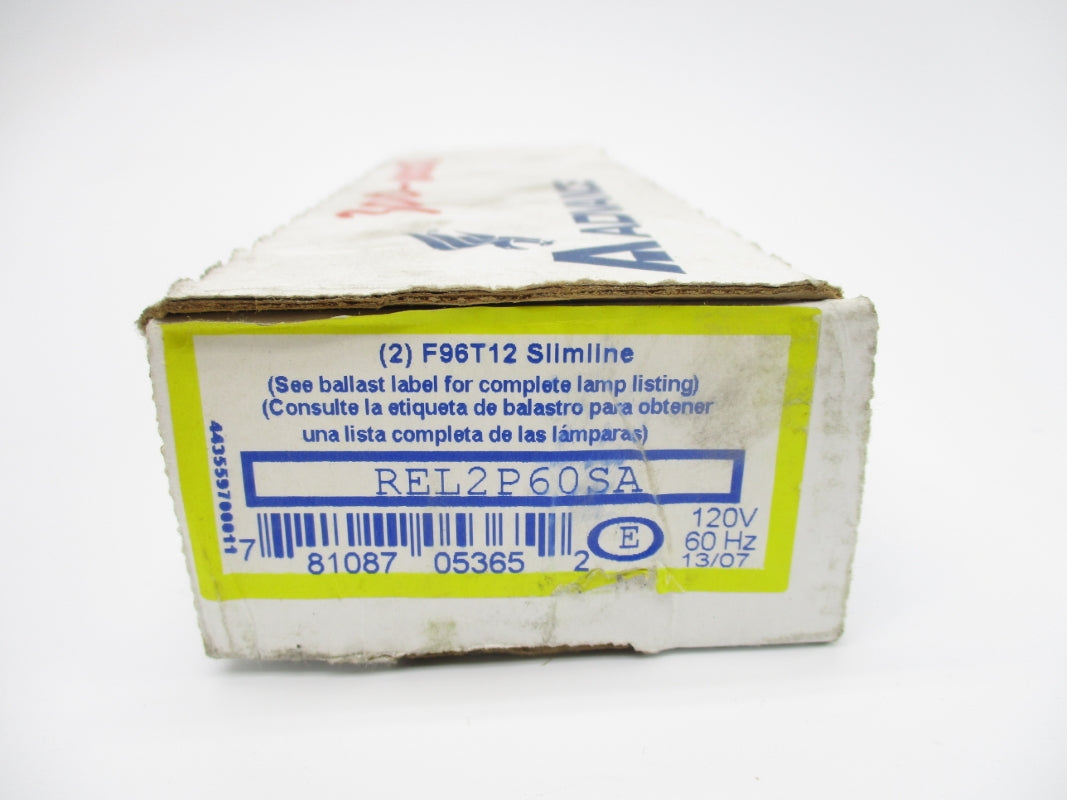 ADVANCE REL2P60SA 120V 1.13A NSMP