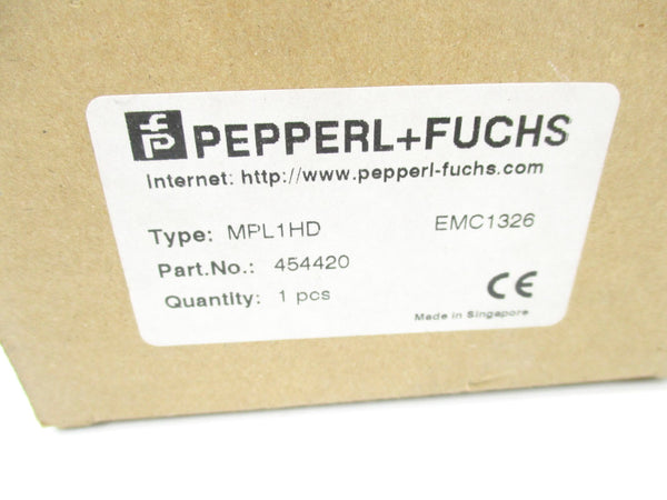PEPPERL+FUCHS MPL1HD 454420 NSMP