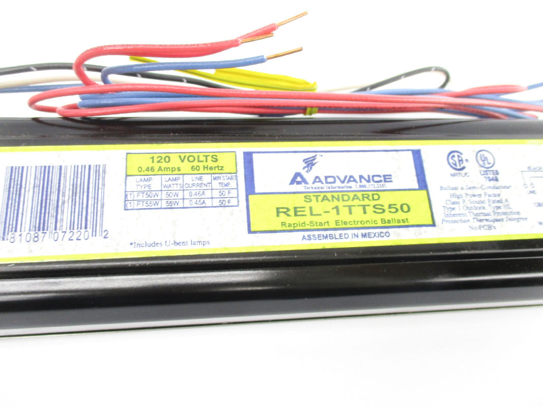 ADVANCE REL-1TTS50 120V 0.46A NSNP