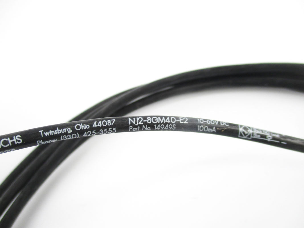 PEPPERL+FUCHS NJ2-8GM40-E2 14949S 10-60VDC NSNP