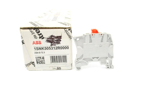 ABB 1SNK505312R0000 ZS4-S-T2.3 400V 25A (PKG OF 50) NSMP