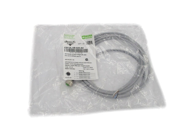 MURR ELEKTRONIK CD12L-0B-020-A0 250VAC/DC 4A NSMP