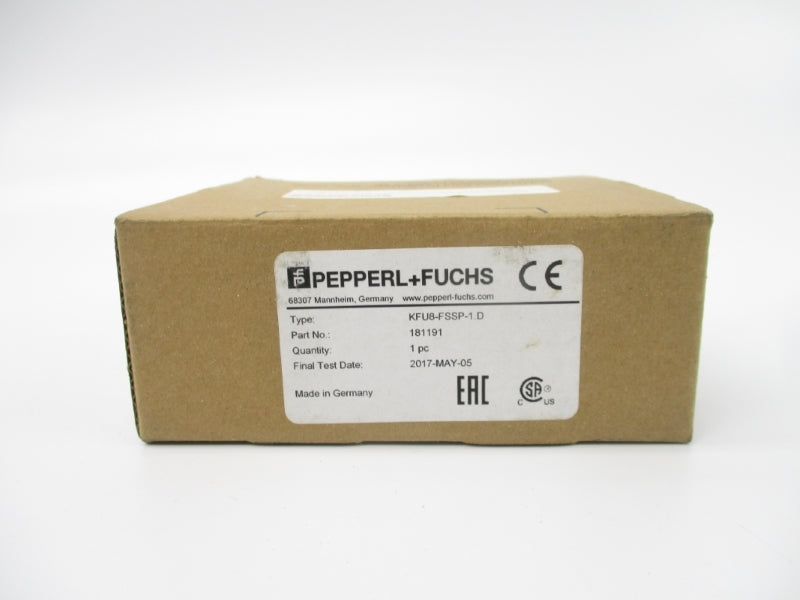 PEPPERL+FUCHS KFU8-FSSP-1.D 181191 230VAC NSMP
