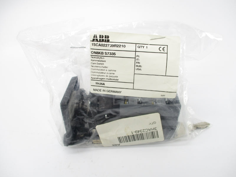 ABB 1SCA022739R2210 ON8KBS7335 600VAC 25A NSMP
