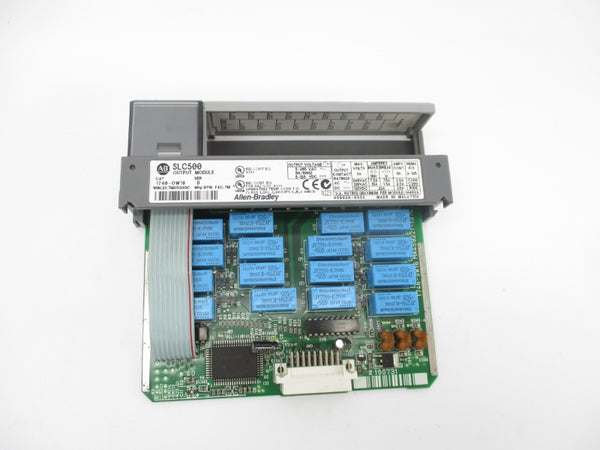 ALLEN BRADLEY 1746-OW16 SER. D 5-265VAC (NO TERMINAL) NSNP