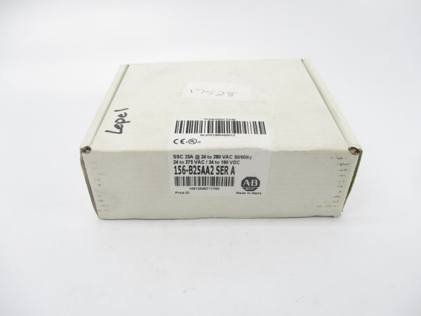 ALLEN BRADLEY 156-B25AA2 SER. A 280V 25A (WH) NSMP