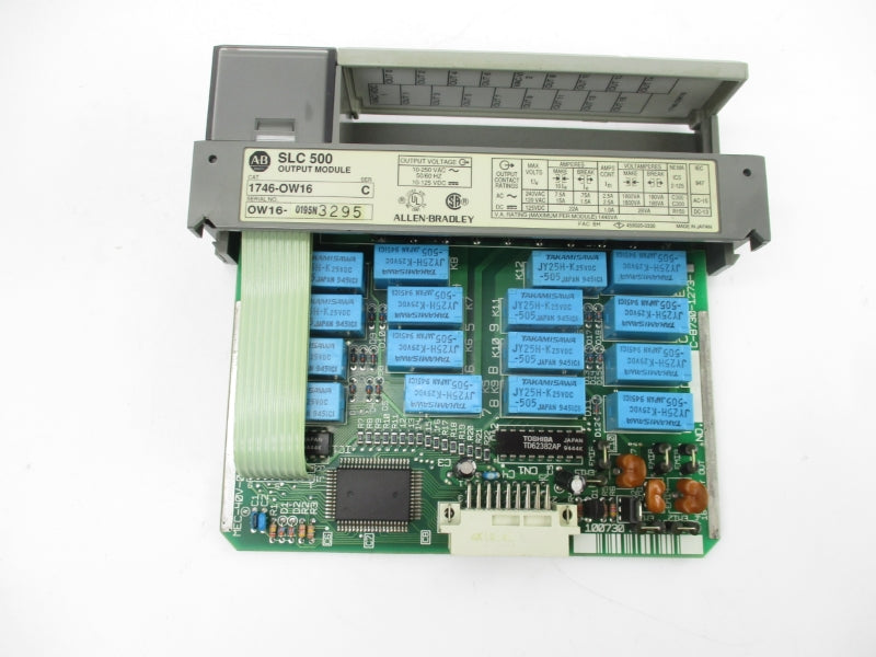 ALLEN BRADLEY 1746-OW16 SER. C 5-265VAC (NO TERMINALS) NSMP