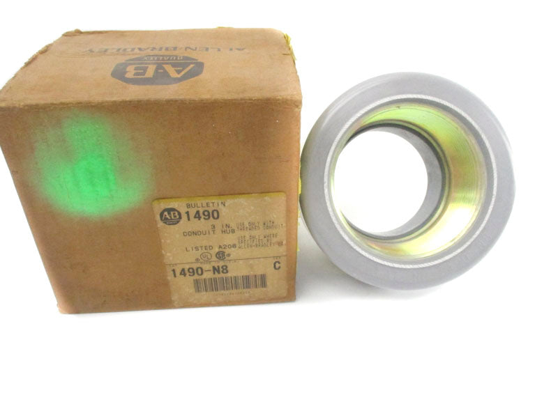 ALLEN BRADLEY 1490-N8 SER. C 3" (BR/YL) NSMP