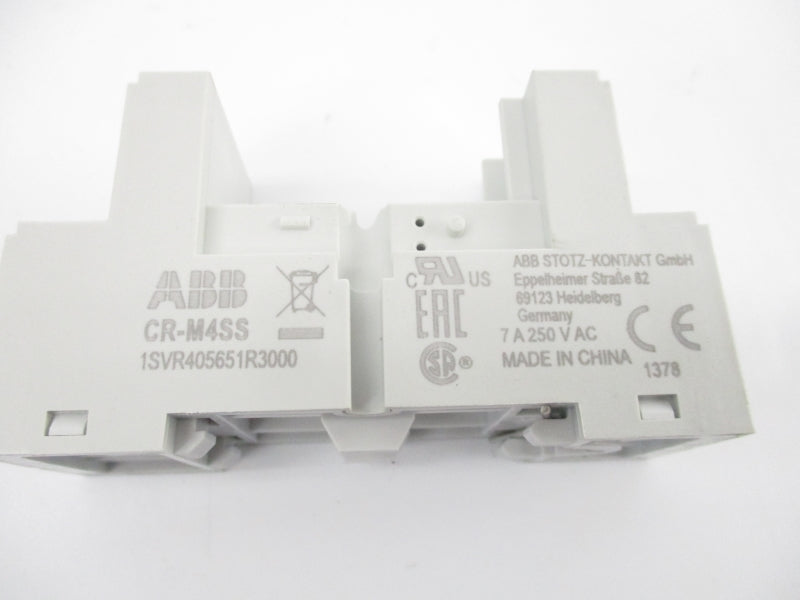 ABB 1SVR405651R3000 CR-M4SS 250VAC 7A NSNP