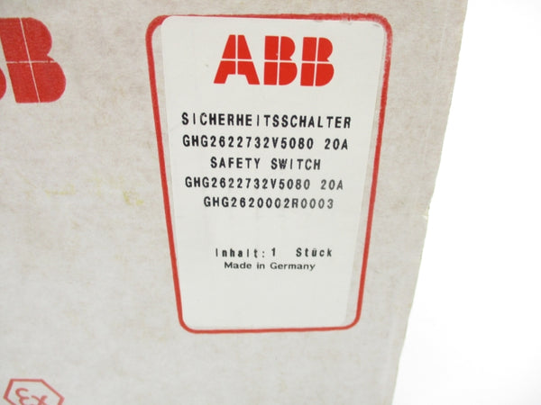 ABB GHG2620002R0003 690V 20A NSMP