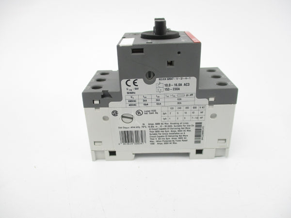 ABB MS116-16,0 690V 10.0-16A NSMP