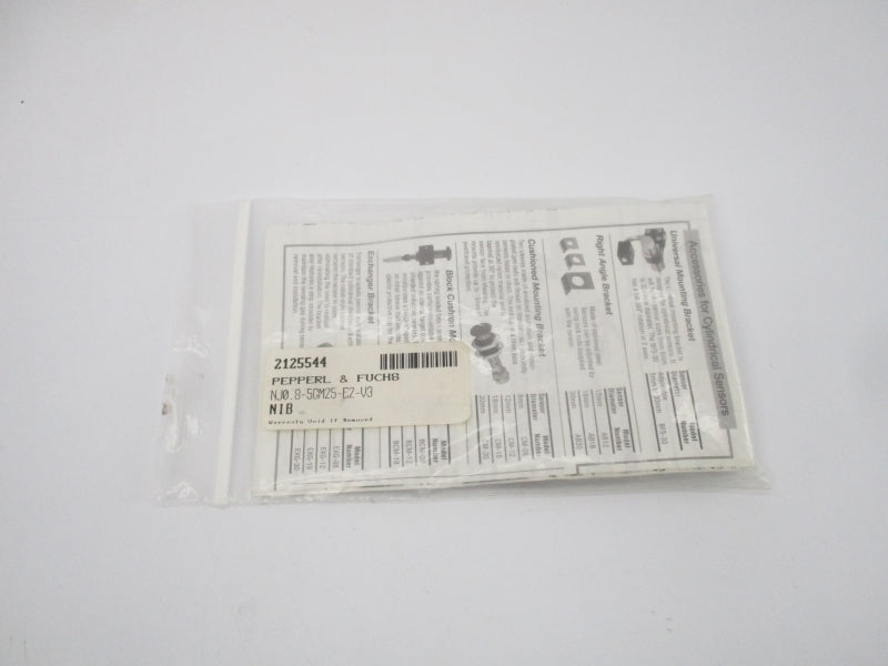 PEPPERL+FUCHS NJ0.8-5GM25-E2-V3 NSMP